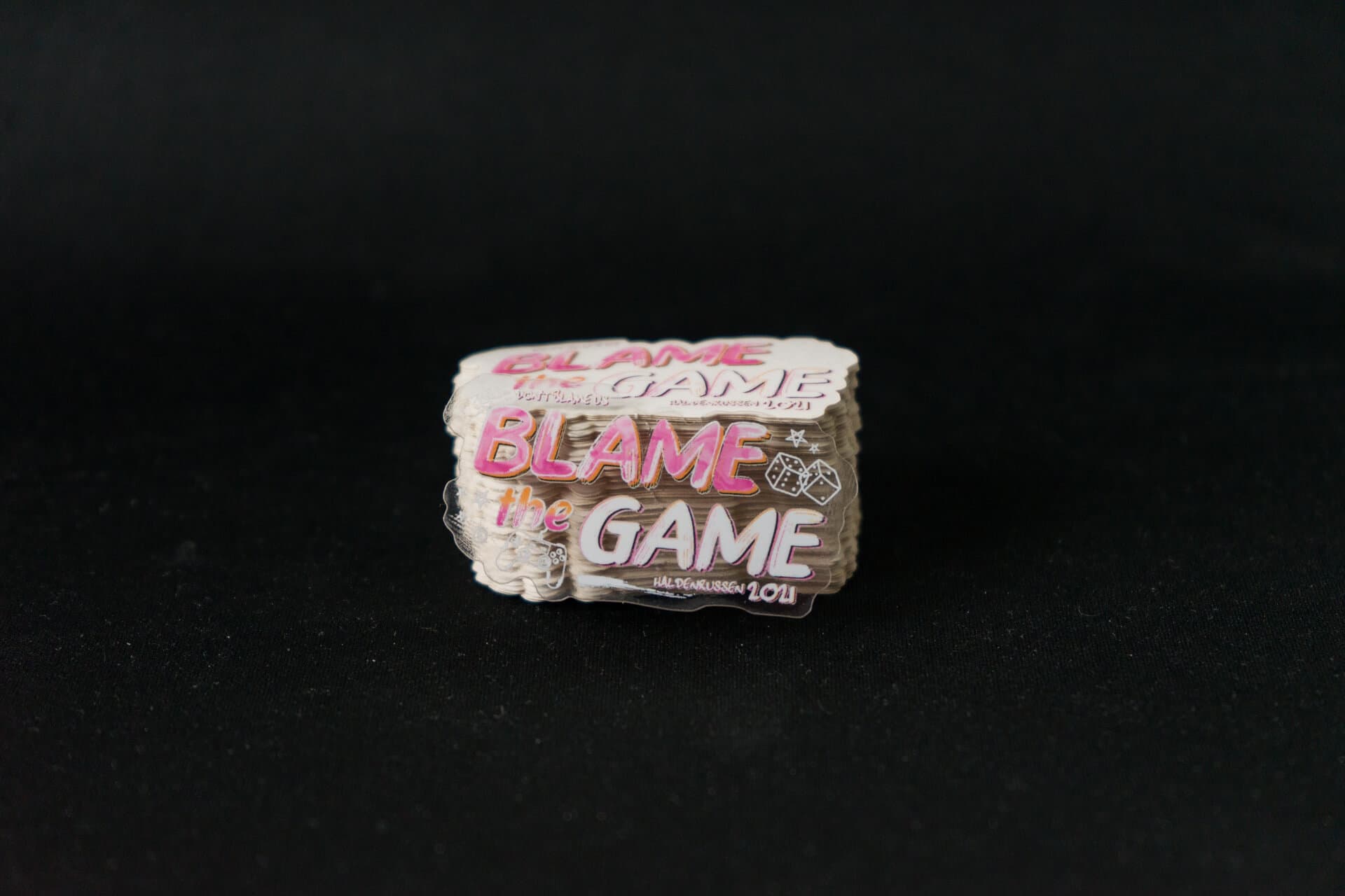 Russeklistremerker for Blame the Game