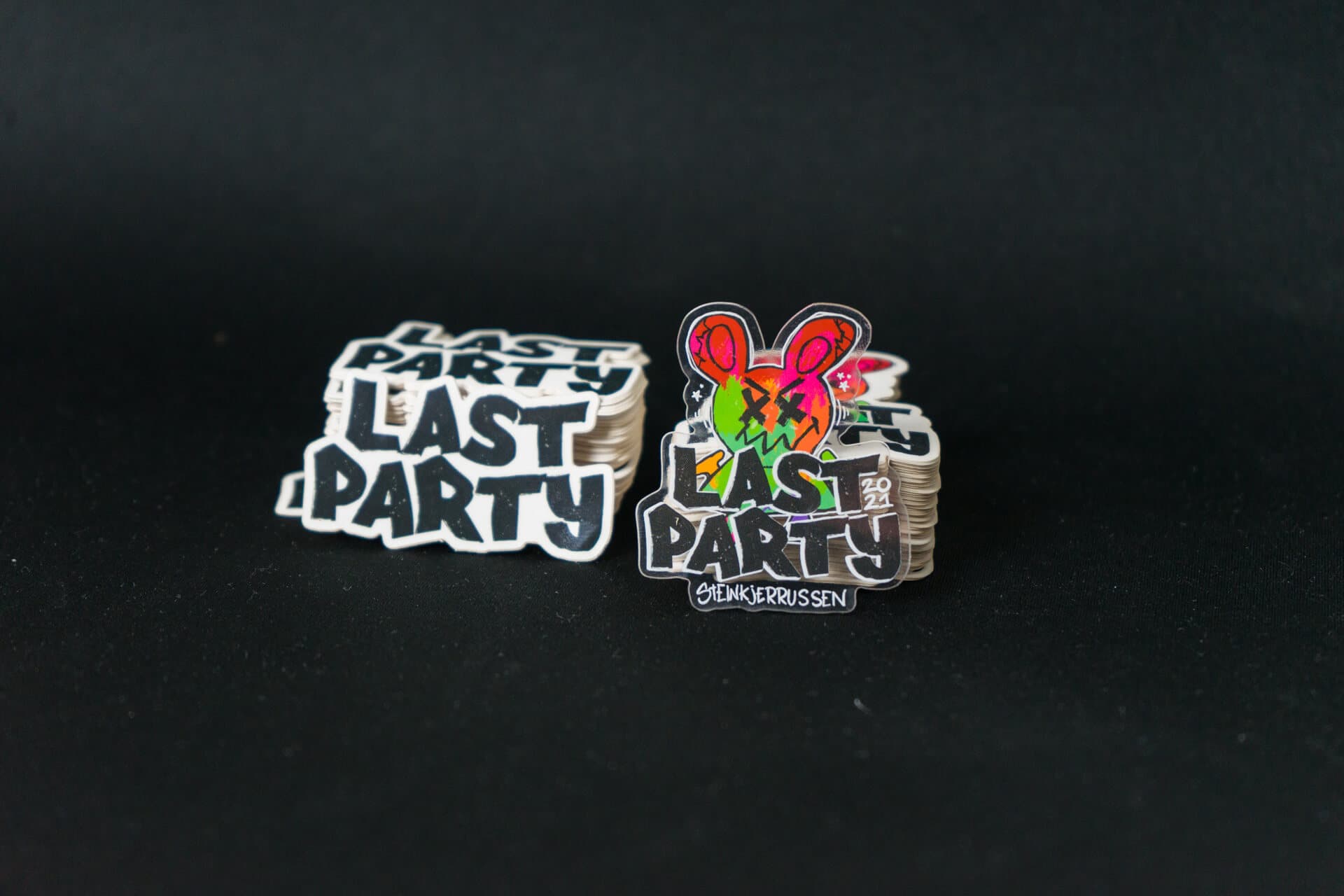 Russeklistremerker for Last Party