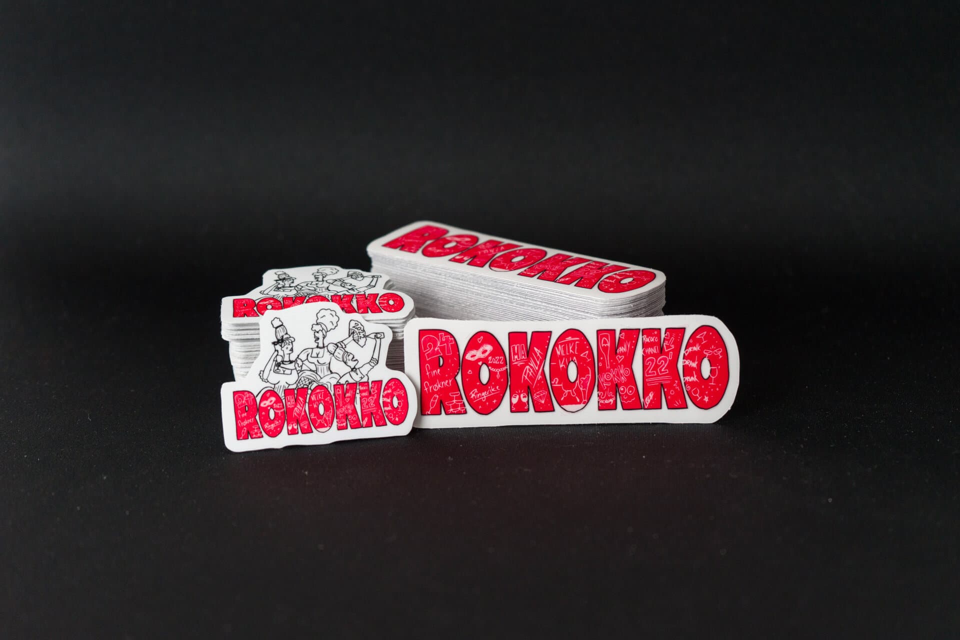 Russeklistremerker for Rokokko